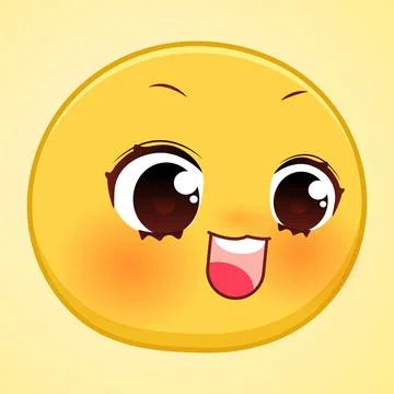 Expression of emotion concept set. cartoon illustration emotion face of human Stock Illustration