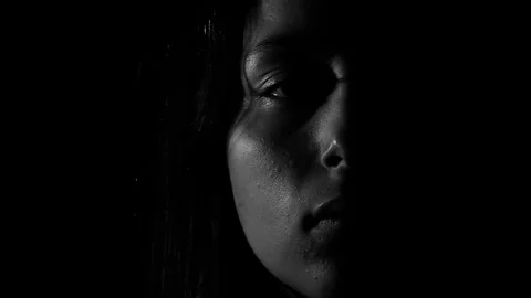 Expressionless Transgender Teenager Stock Footage 79707627