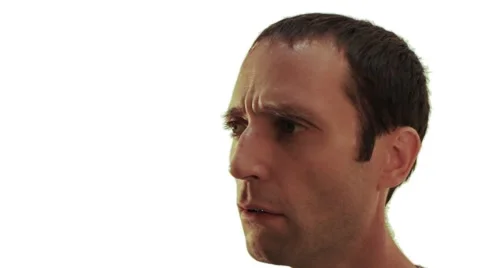 Expressions of fear. Stock Footage 40697475