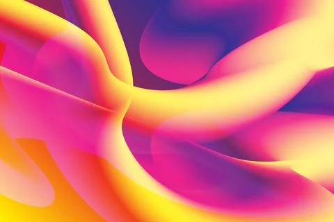 Expressive and captivating creative modern abstract embracing gradient Stock Illustration