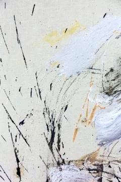 Expressive brush strokes Stock Illustration