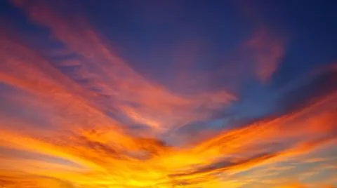 The expressive contrast of the clouds in the sky and sun. The nature and beau Stock Photos