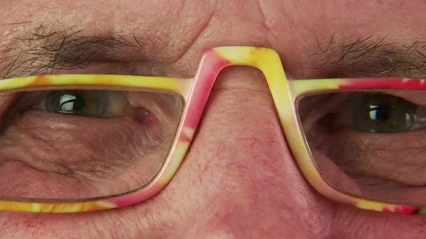 Expressive eyes close up 2 Stock Footage 90884687