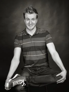 Expressive man 写真素材