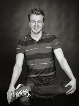 Expressive man Фото