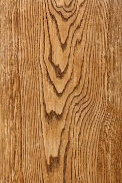 An expressive pattern of wavy light oak wood grain in the form of a smooth wo Foto stock