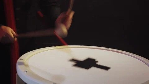 Expressive playing drum 動画素材 91855391