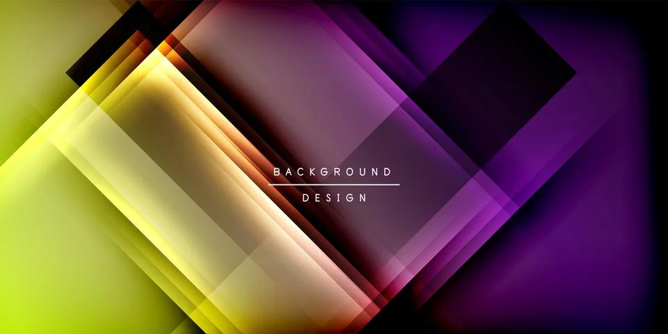 Expressive poster with shadow lines. Features technology, minimalist, and b.. Stock Illustration