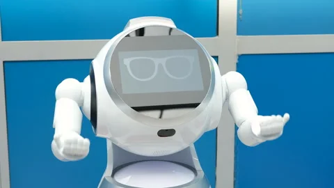 Expressive robot perform a captivating dance Vídeos de archivo 315216623