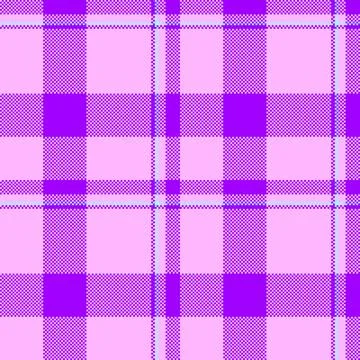 Expressive texture check tartan, straight plaid pattern fabric. Flow textil.. Stock Illustration
