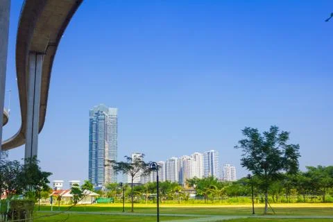 Expressway in the city Stock Photos