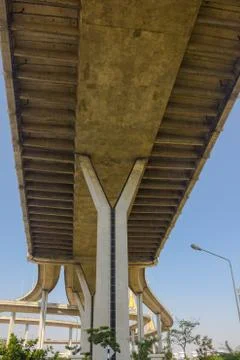 Expressway in the city Foto stock