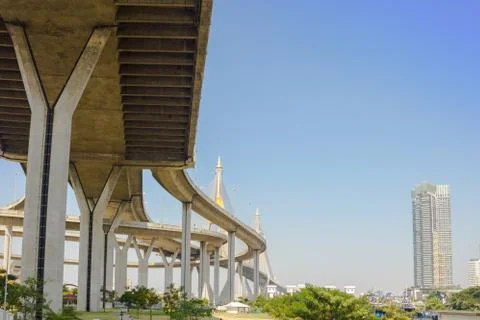 Expressway in the city Stock Photos