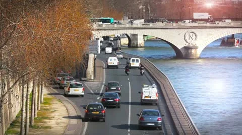 Expressway Stock Footage 11066325