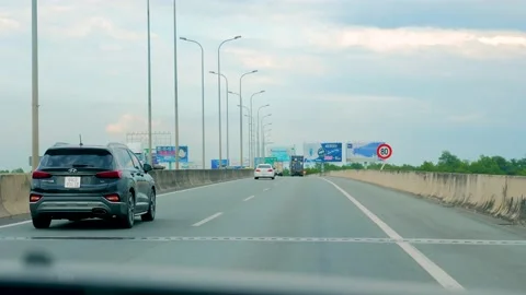 Expressway Stock Footage 140336172