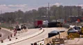 Expressway under contruction - time lapsed Vídeos en HD