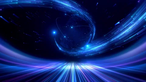 Exquisite business background with dazzling particles-5 Video stock 304942576