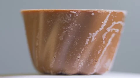 Exquisite delicious handmade chocolates. rotation. Manufacture premium gifts Stock Footage 150365216