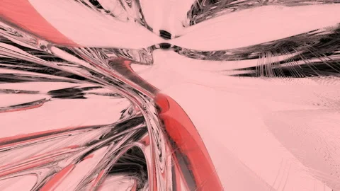 Exquisite design element. Red and black metal decoration. Butterfly wing Stock Footage 128795998