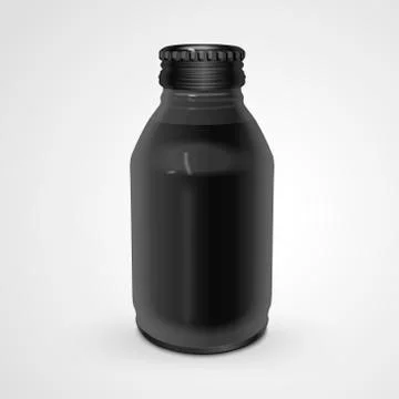 Exquisite glass bottle Stock Illustration