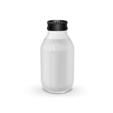 Exquisite glass bottle Stock Illustration