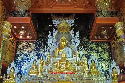 Exquisite image of Buddha Stock Photos