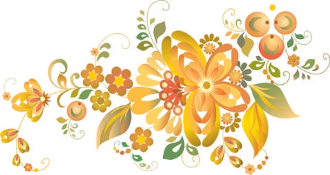 Exquisite pattern background flower Stock Illustration