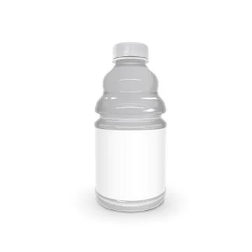 Exquisite plastic bottle Stock Illustration