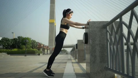 Exsersice out doors Stock Footage 147353017