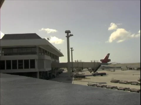 EXT Airport 2 Stock Footage 1183750