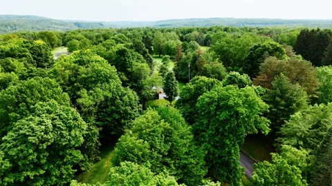 Extend Into the Horizon - West Hill Golf Course - Syracuse, NY Video stock 336526421