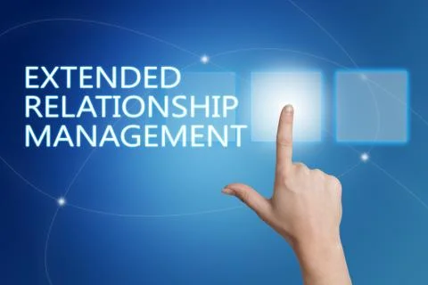 Extended Relationship Management Stock Illustration