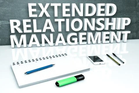 Extended Relationship Management Stock Illustration