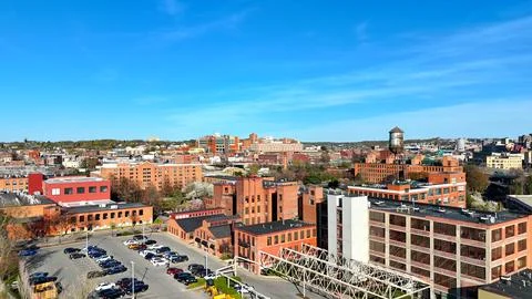 Extends Visual - Syracuse, NY Foto stock