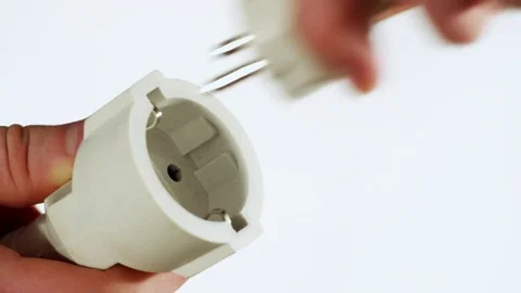 Extension Cord - electric power plug 動画素材 72186161