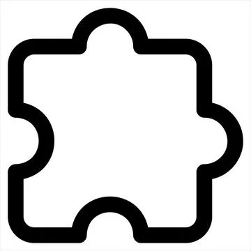 Extension line icon vector illustration isolated on white background Stock Illustration