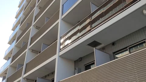 Exterior apartment 動画素材 147473242
