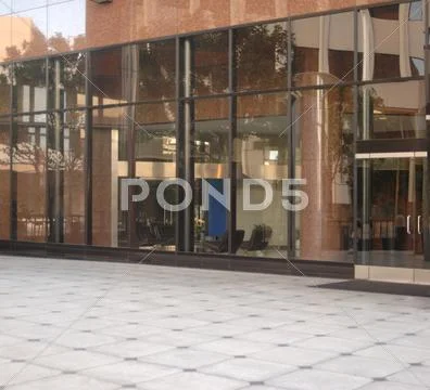 Exterior of a corporate building Stock Photos