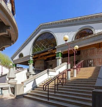 Exterior of the Crypt. Stock Photos