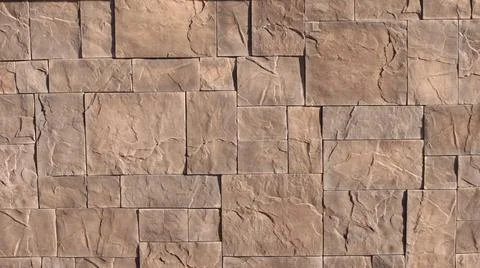 Exterior element stone trimmed surface full frame Stock Photos