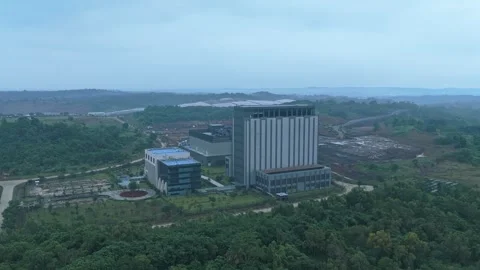 Exterior of hyperscaler computing center for cloud and IT infrastructure Video stock 327460099