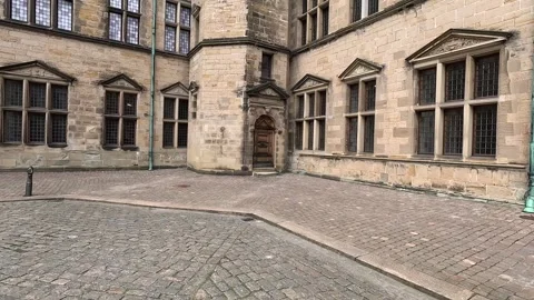Exterior of Kronborg Castle in Helsingor, Denmark Stock Footage 320615956