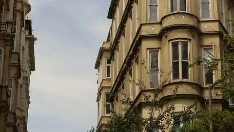 Exterior of an old building Stock Footage 70277873