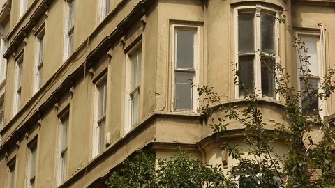 Exterior of an old building Stock Footage 70280733