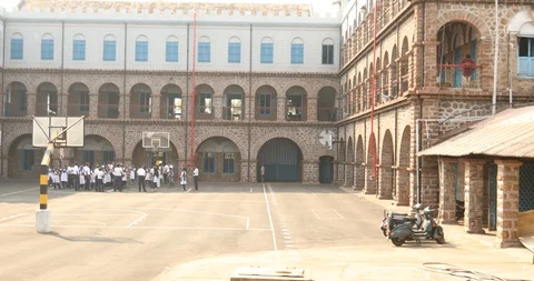 Exterior of the old Building Vídeos de archivo 109220459