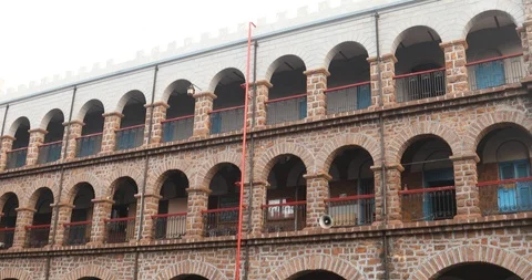 Exterior of the old Building Vídeos de archivo 109374696