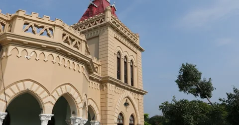 Exterior of the old Building Stockbeeldmateriaal 288636072