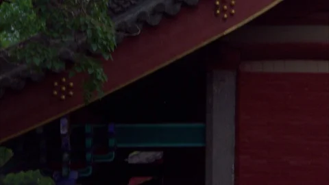Exterior of Shaolin temple Stock Footage 89762006