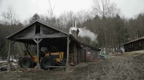 Exterior of Sugar Shack Stock Footage 5503437