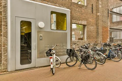Exterior view of building Stock Photos